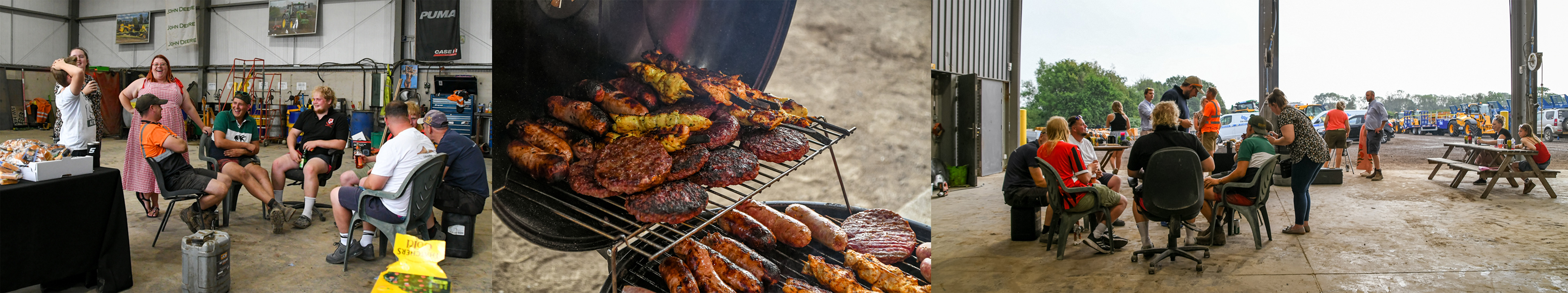 SW-Hire Yard BBQ in their workshop